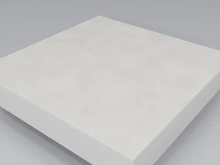 Decorative cast concrete