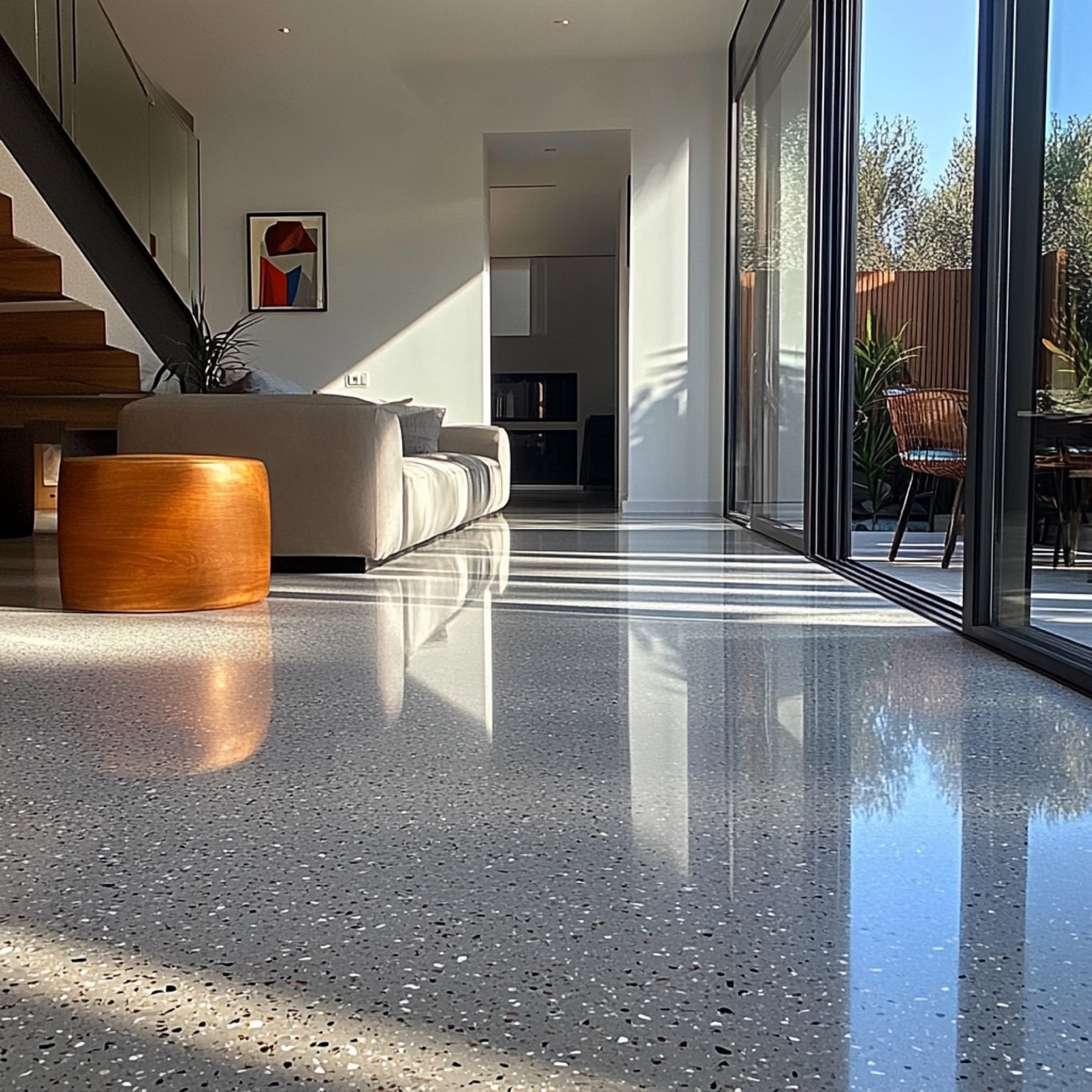 Terrazzo pattern wide
