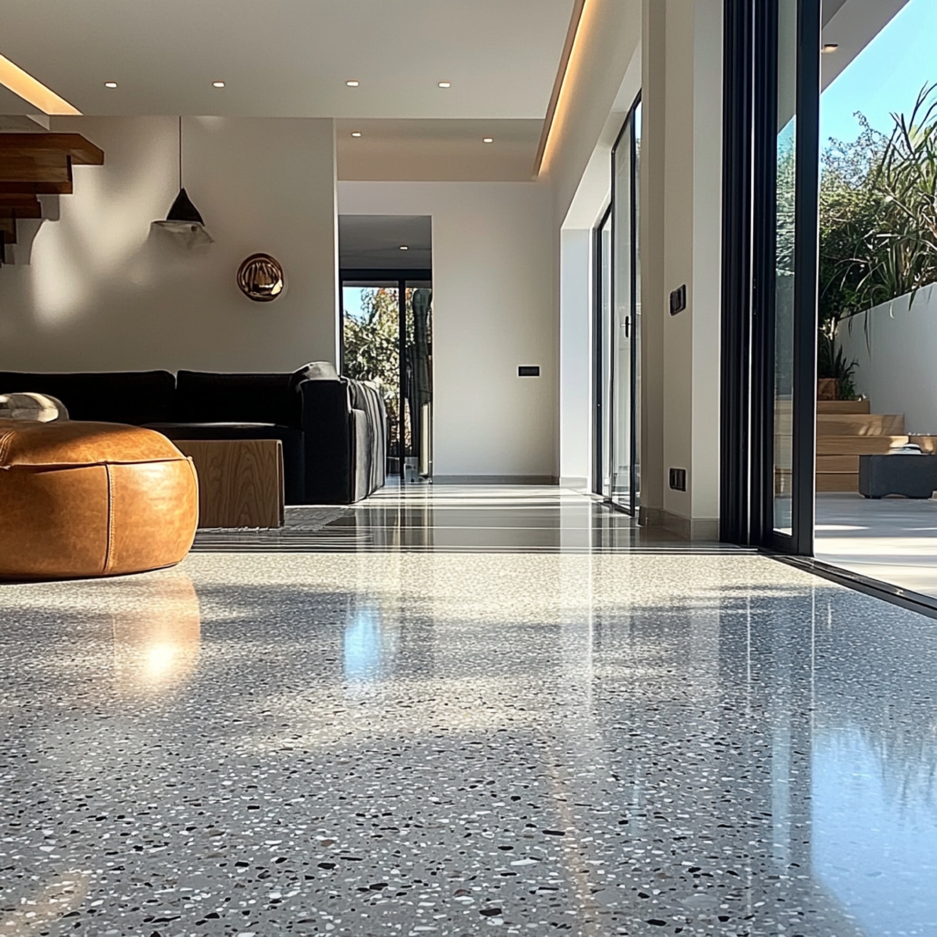 Terrazzo finished
