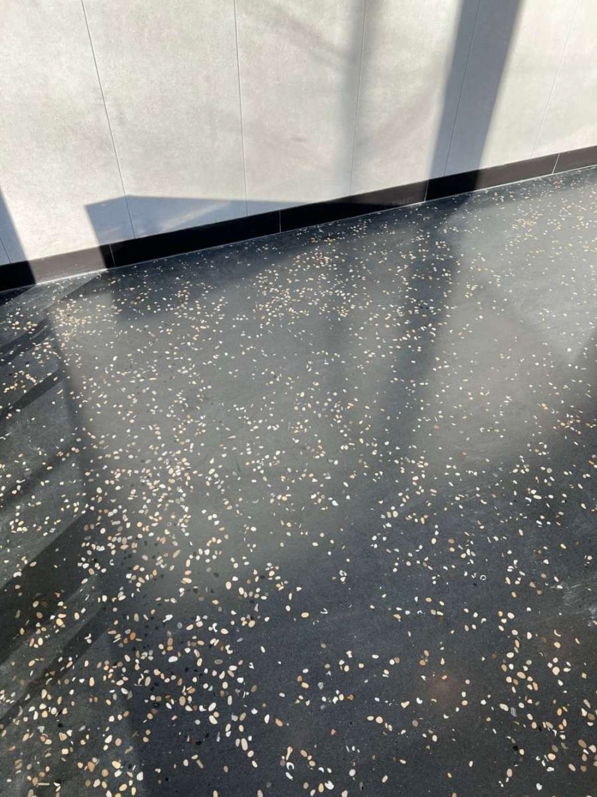 Terrazzo aerial detail