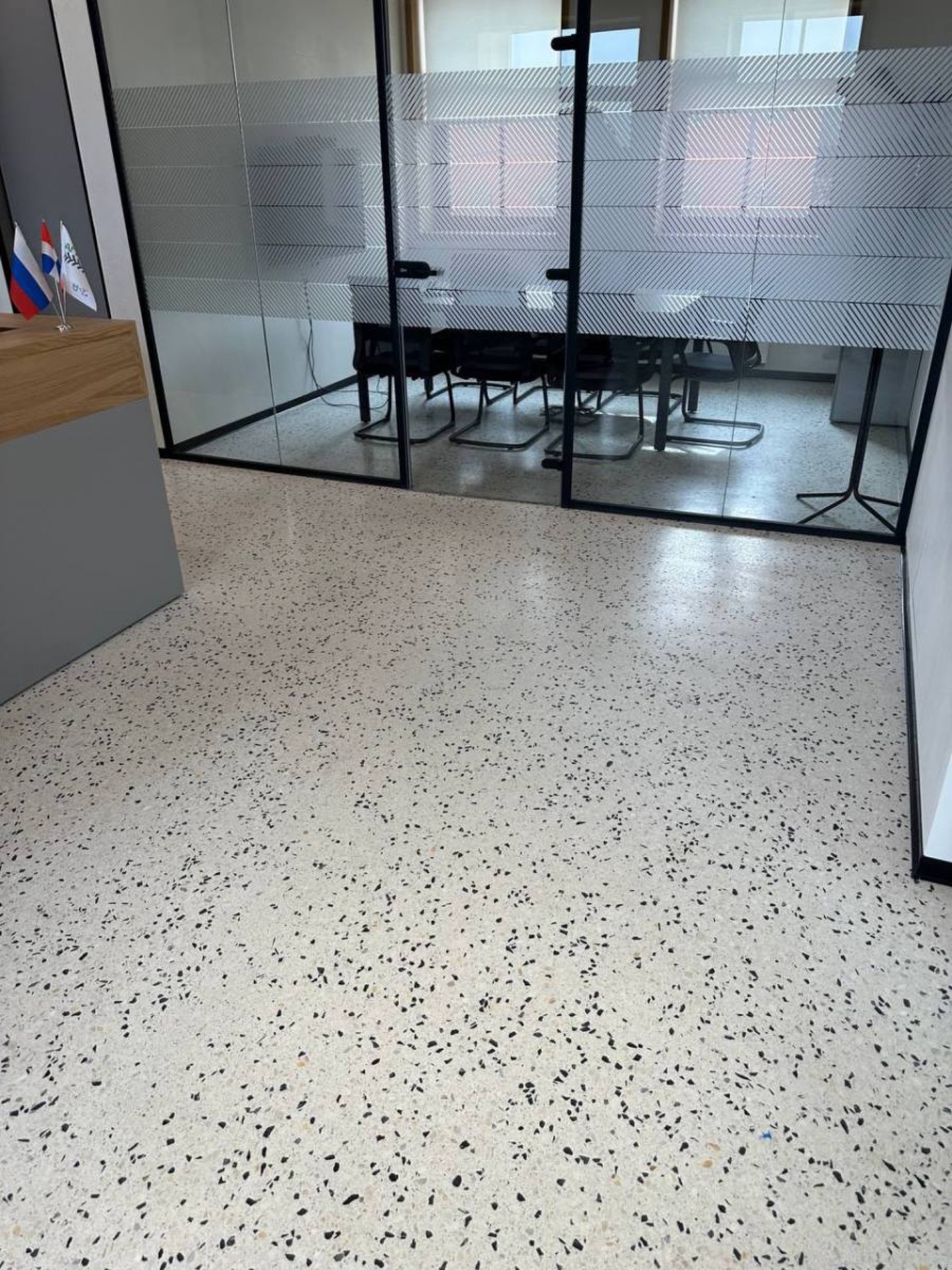 Lobby terrazzo wide