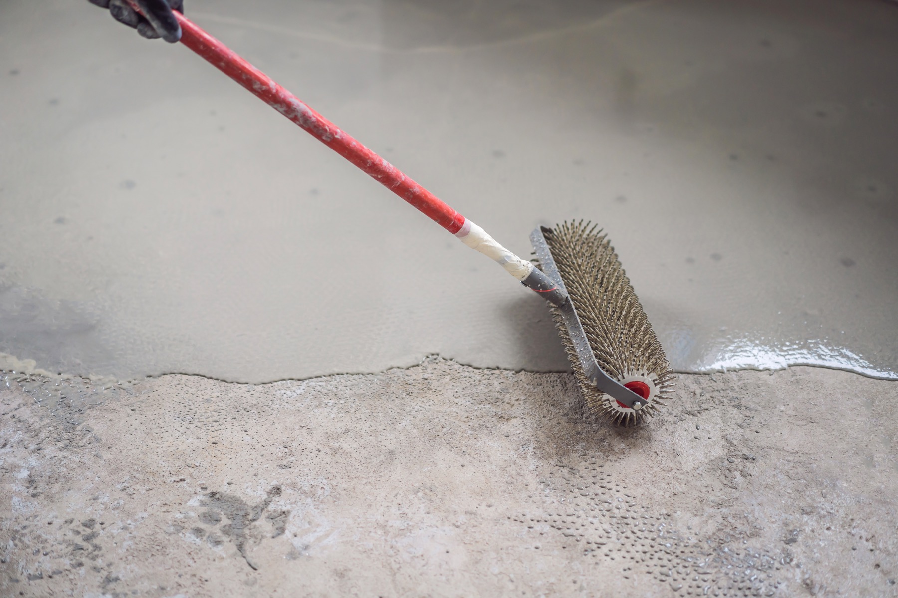 Industrial floor maintenance