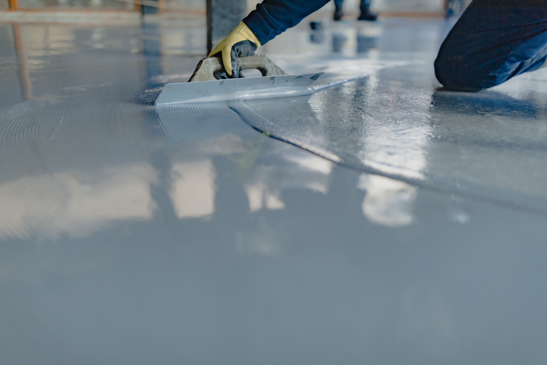 MMA flooring installation
